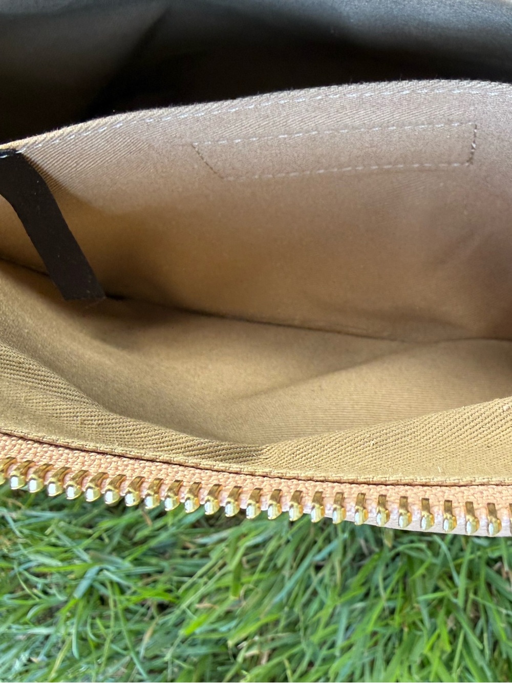 See by Chloe Blush Taupe Joan Suede Pebble Leather Shoulder Crossbody Hobo w/COA - Picture 10 of 13